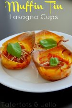 Muffin Tin Lasagna Cups and 12 More Muffin Tin Recipes!