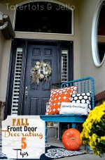 Last Minute Decorating: 5 Tips to a Pretty Fall Front Door and Porch