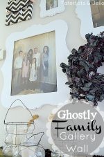 Family Picture Wall: Ghostly Edition!