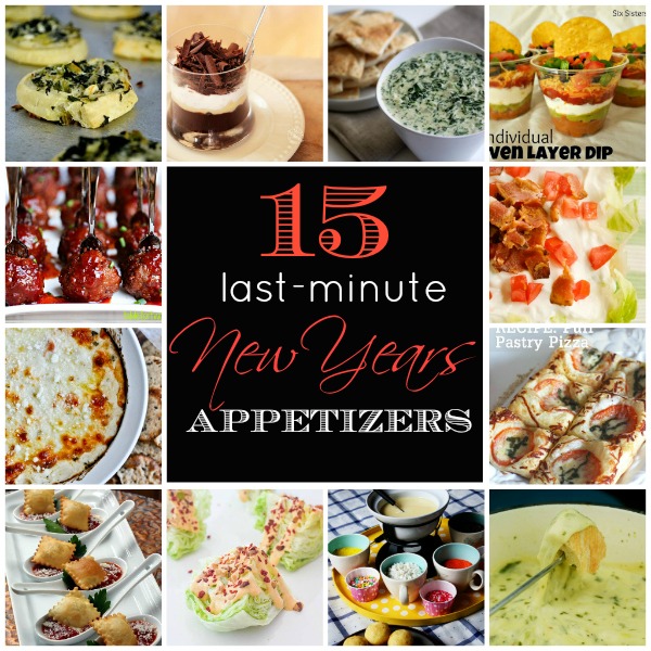 15 Last-Minute New Year’s Party Appetizers!