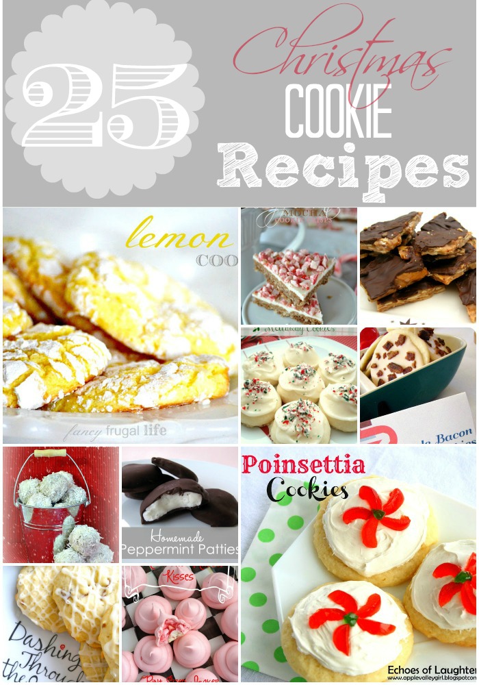 Great Ideas — 25 Delicious Christmas Cookies!!