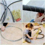 Make 3-d Tinsel Numbers for New Years