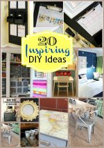 Great Ideas — 20 Home DIY Ideas!!