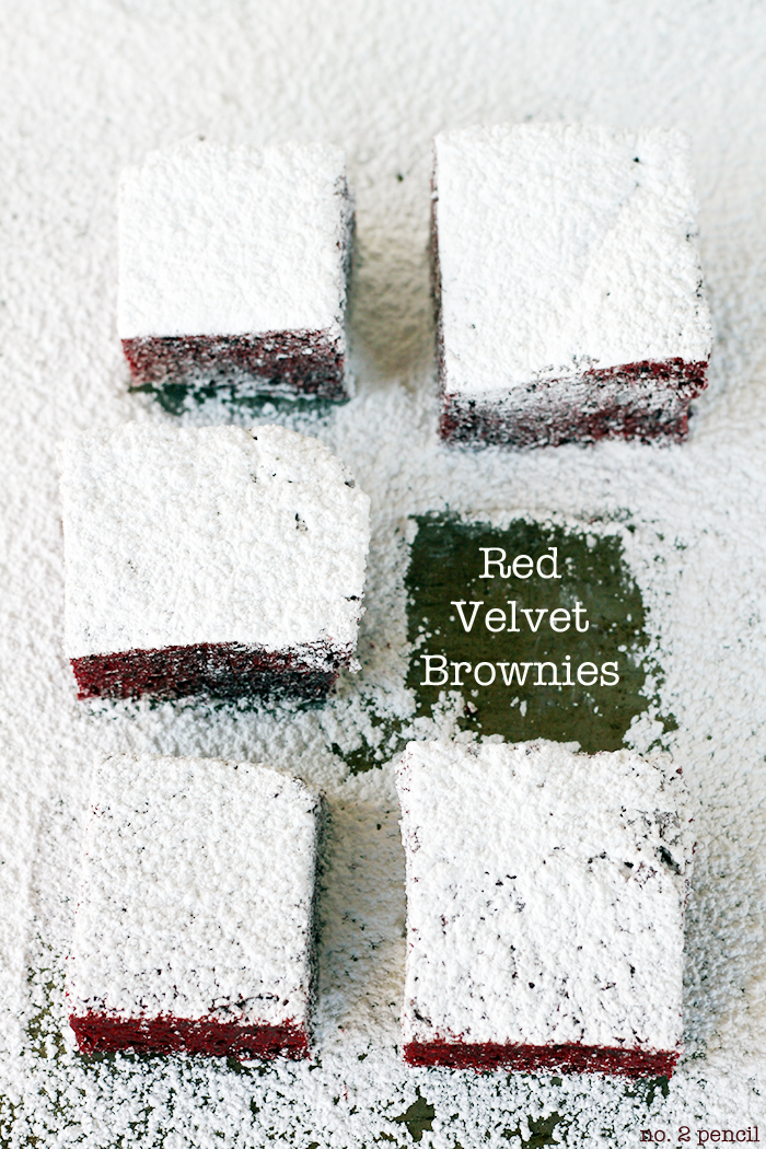 Easy Valentine Treat Recipe — Red Velvet Brownies