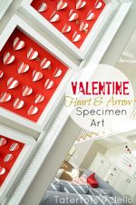 Valentine Heart and Arrow Specimen Art