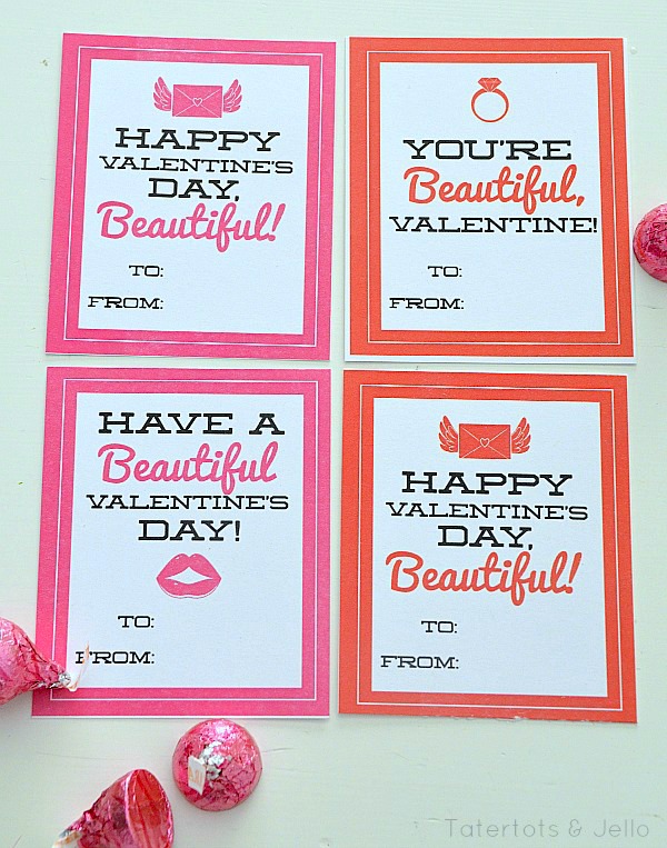 Free Printable Valentine Cards Perfect For Teens and Tweens