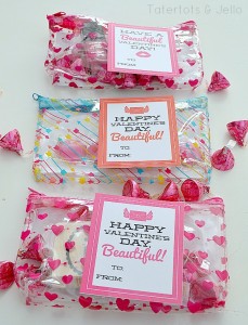 "Beautiful" Valentine's Day Printables - Tween or Teen gift idea.