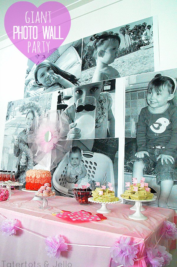 Ella’s Special Day and How to Create a Giant Party Photo Wall!