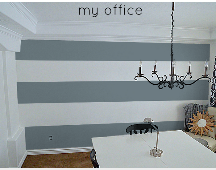 Painting Stripes on a Focal Wall … and My Colortopia’s Color My Room Tool!