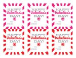 Valentine’s Day Printable: Sunburst Red and Pink Valentines!