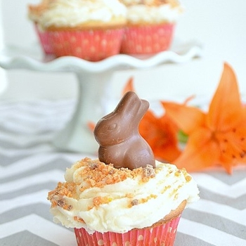 Butterfinger Cupcakes!