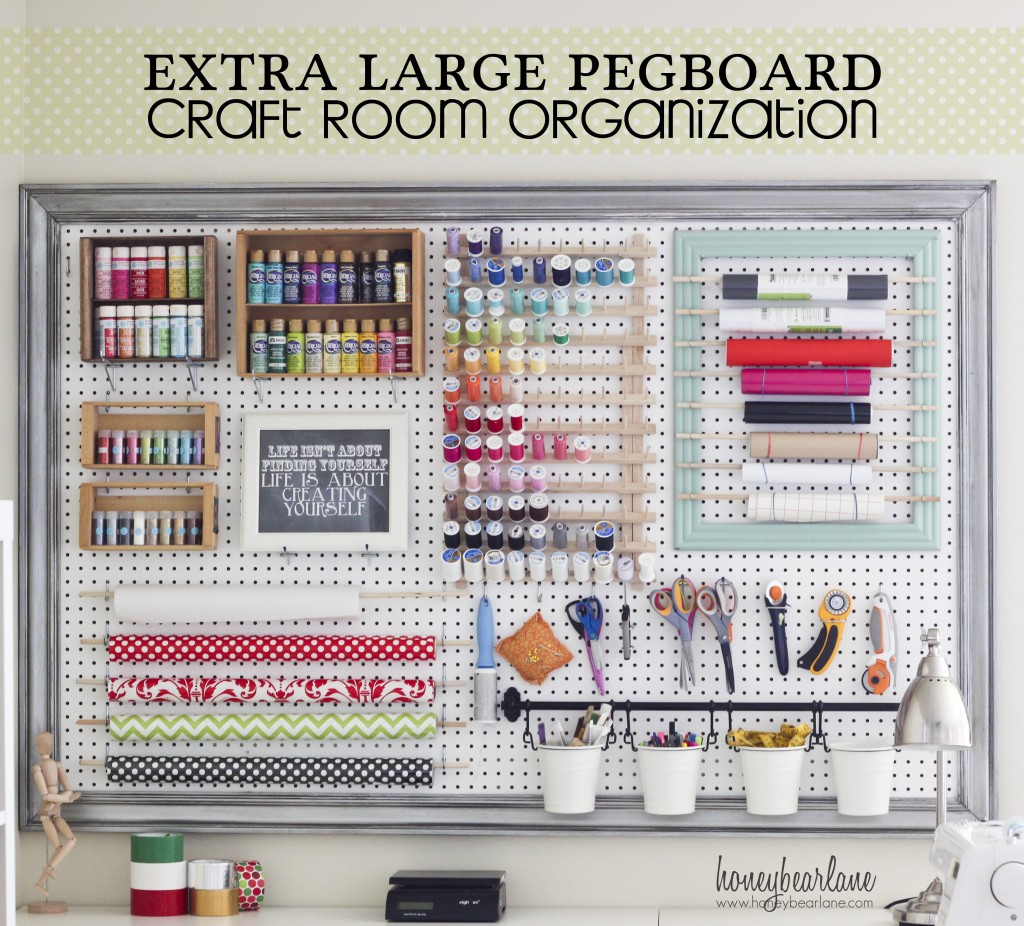 Practical Craft Room Storage Ideas - Cutesy Crafts