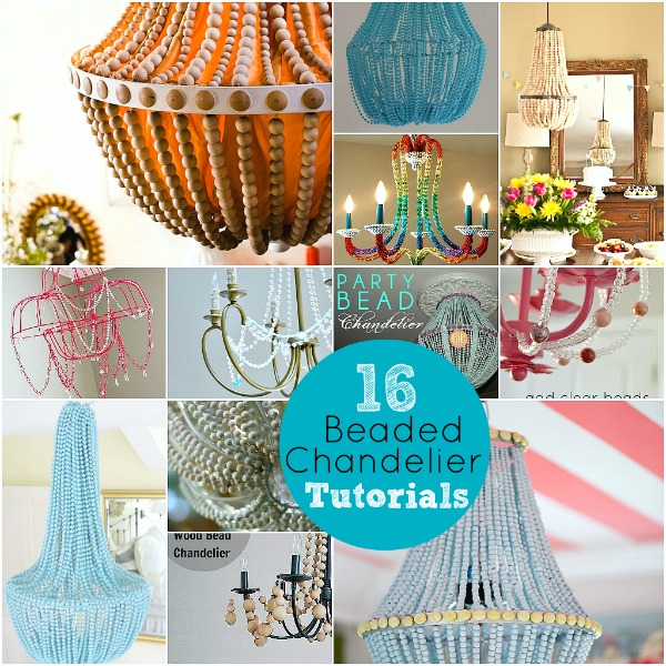 16 beaded chandelier tutorials