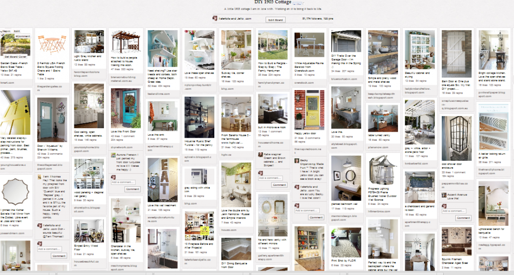 1905 cottage pinterest board