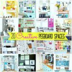 20 Inspiring Pegboard Creative Spaces!
