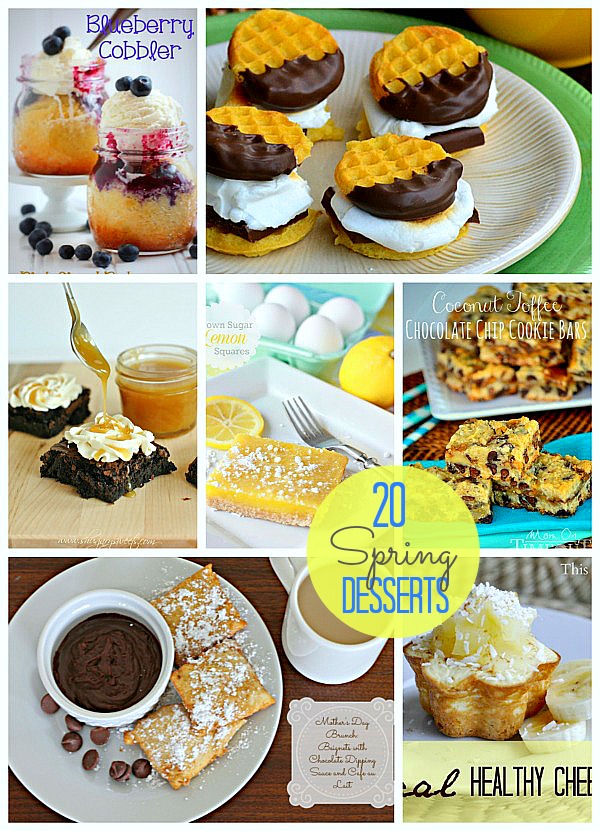 20 spring desserts