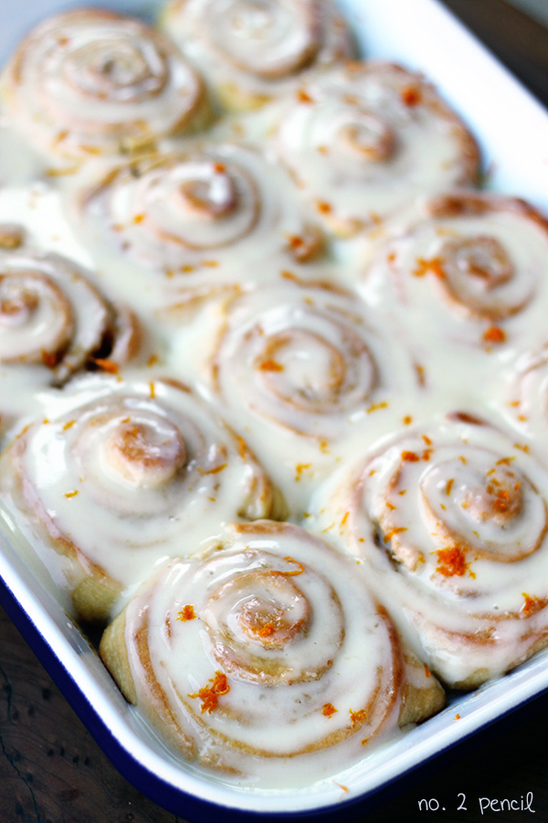 cake mix sweet orange rolls