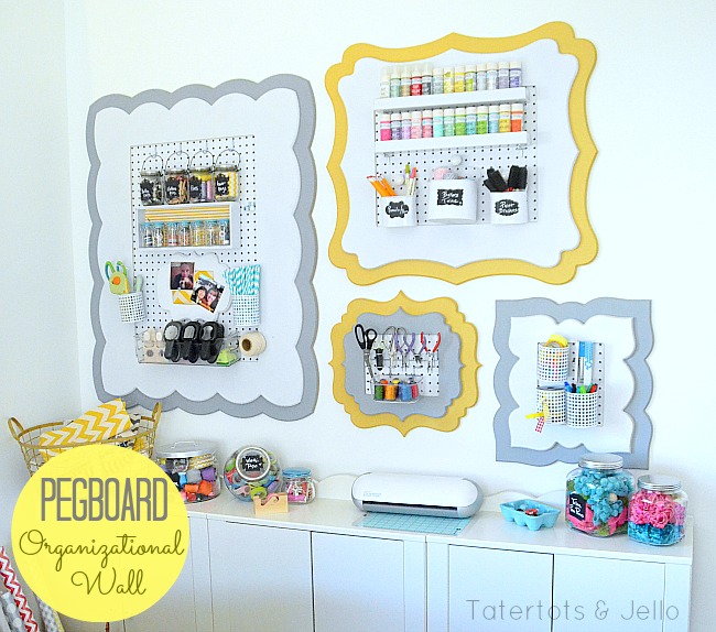 How to hang an IKEA pegboard with command strips - My Inspiration Corner