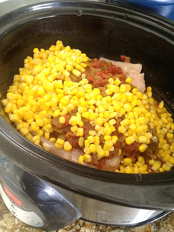 in the crock pot