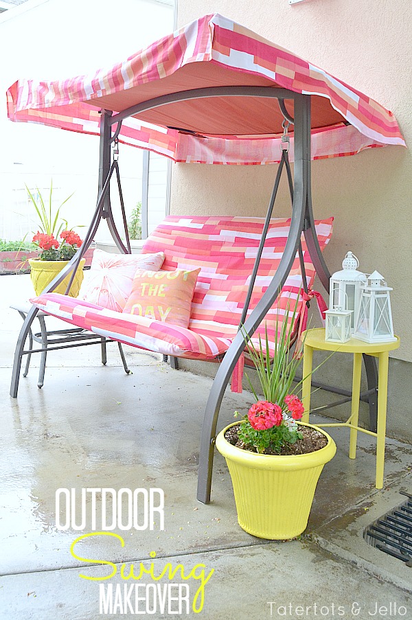Outdoor Swing Makeover!