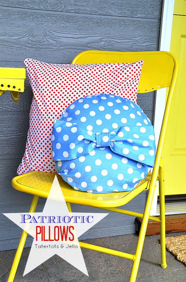 patriotic pillows from tatertots and jello