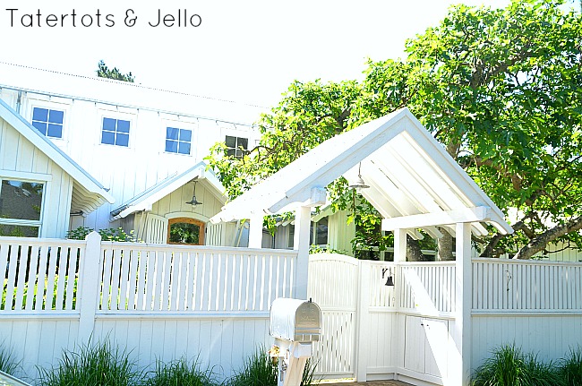 trellis and fence at tatertots and jello