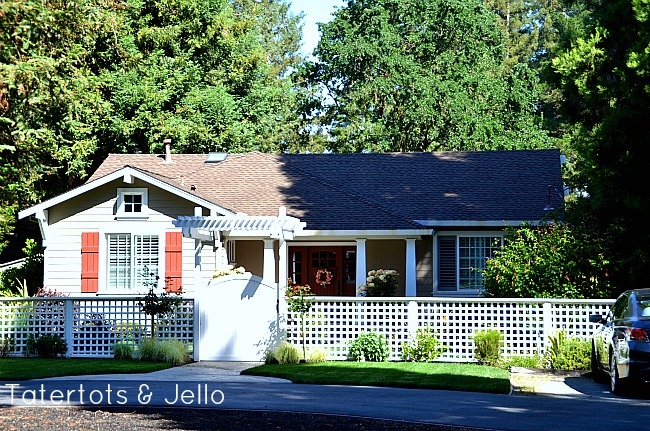 trellis gate and fence at tatertots and jello