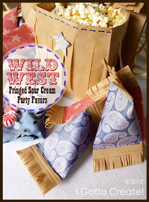 Fourth of July Wild West Party Favors 