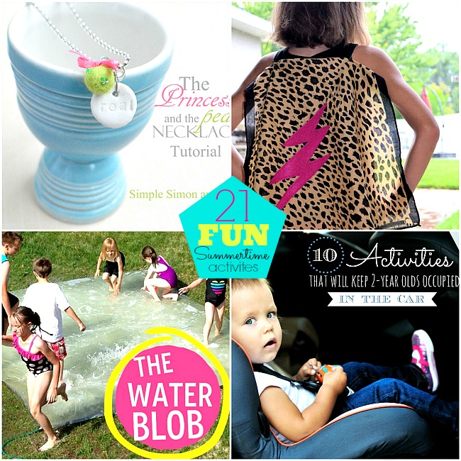 Great Ideas — 21 FUN Summertime Activities!