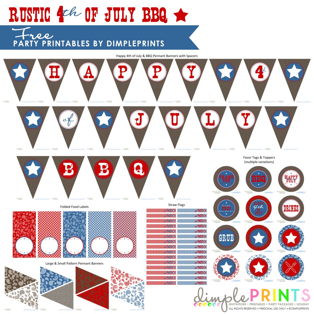 Rustic-4th-July-BBQ-Free-Printable-Party-by-DimplePrints-1