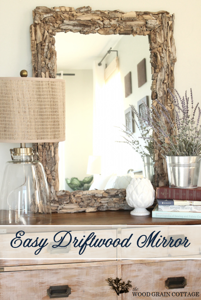 easy driftwood mirror