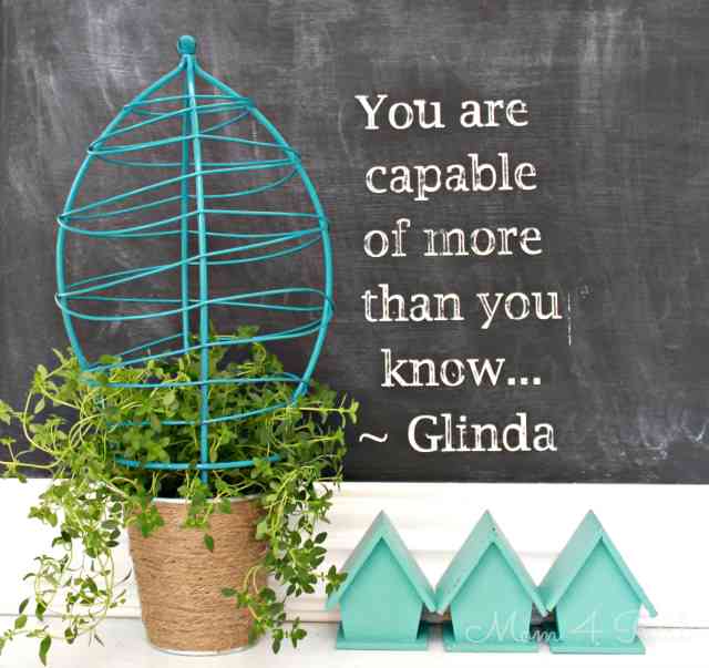 glinda planter and printable