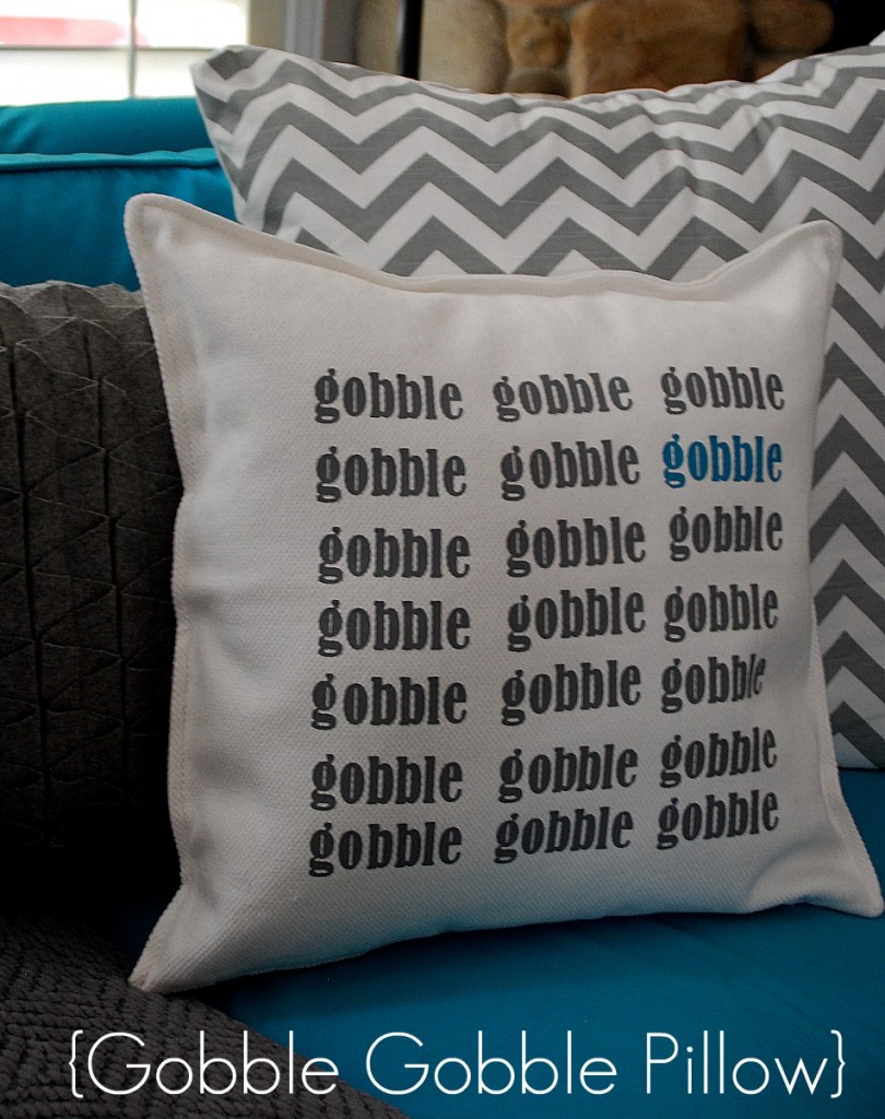 gobble gobbly pillows