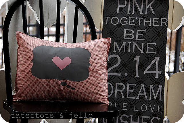 heat transfer heart pillows