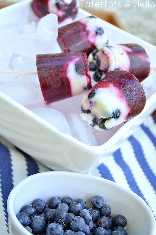 lemon blueberry popsicles recipe at tatertots and jello