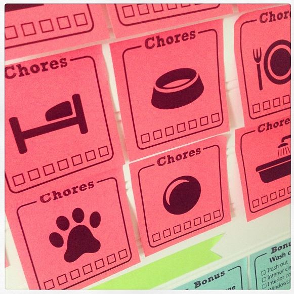 Make a Post-It Note Chore Chart (With Free Printables!) - Tatertots and  Jello