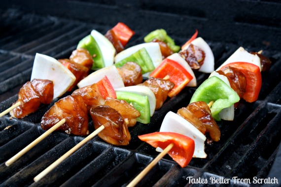 teriyaki chicken kabobs