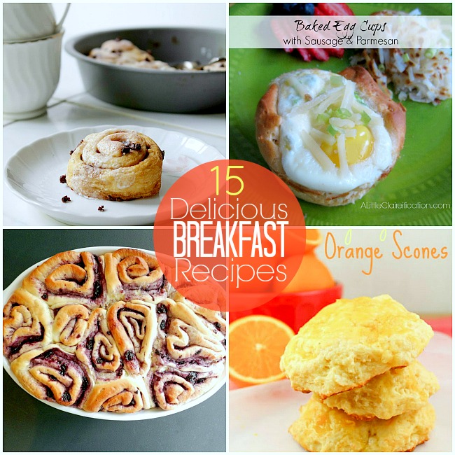 15 breakfast recipes