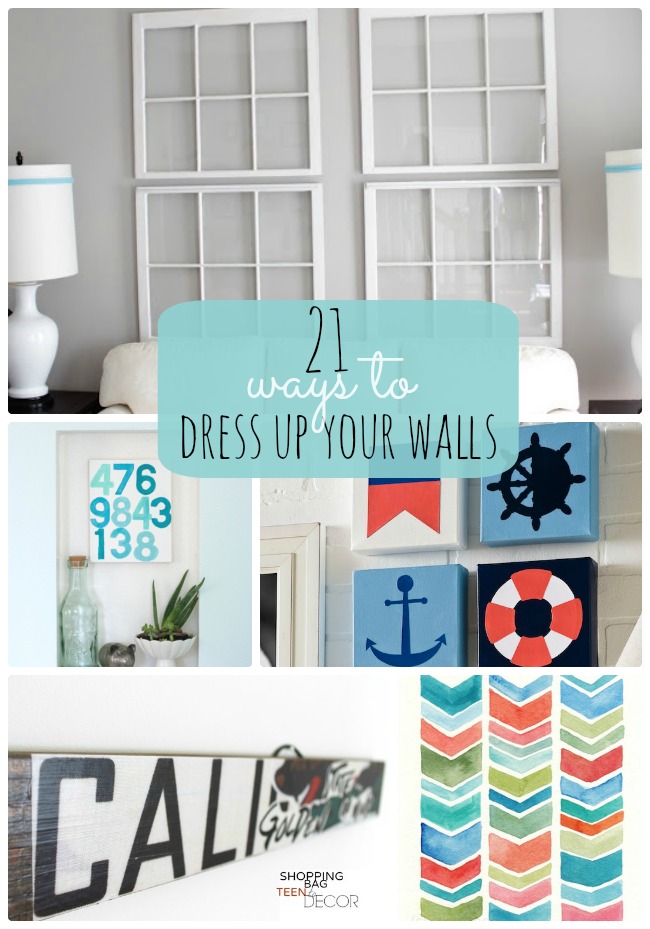 Great Ideas — 21 Ways to Dress Up Your Walls