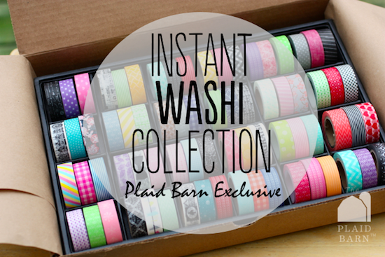 Win a Washi Tape Collection from The Plaid Barn (worth $129!)