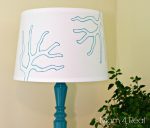 Stencil a Lamp Shade With a Sharpie Marker!