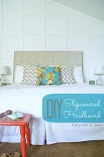Make a Slipcovered Headboard — An Easy Way to Change Up Your Bedroom!