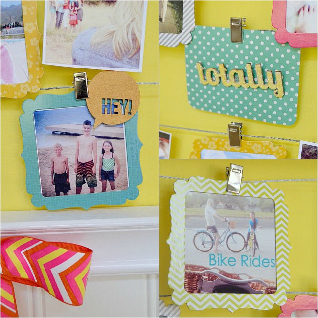 DIY Summertime Instagram Display Wall 