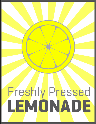 lemonade stand sign version 1
