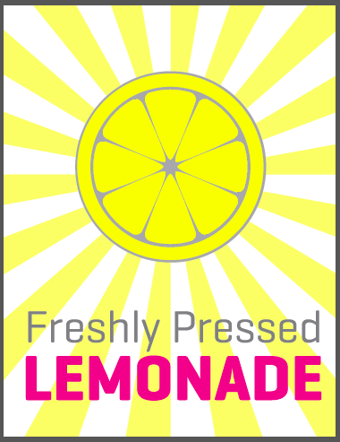 lemonade stand sign version 2