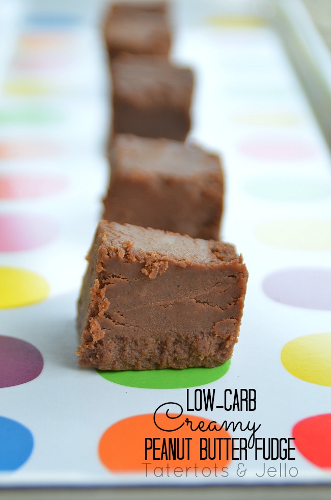 low carb peanut butter fudge low sugar