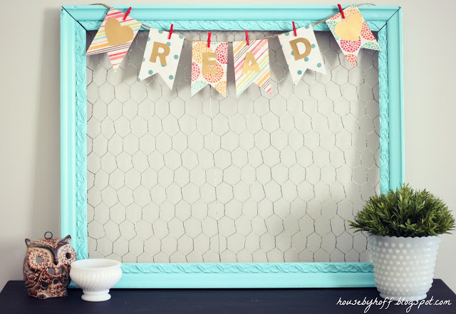 Chicken Wire Frame! - House by Hoff