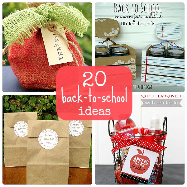 Great Ideas — 20 Back to School Ideas!