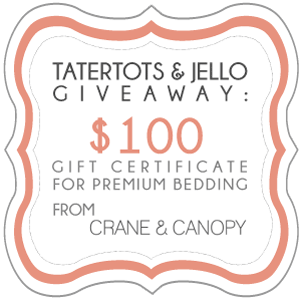 Link Party Palooza and $100 Crane & Canopy Giveaway!