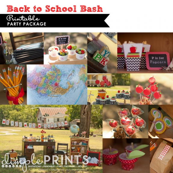 back to school printable package